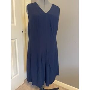 Talbots Petites | Sleeveless Dress | Navy | Women’s 16P | New with Tags
